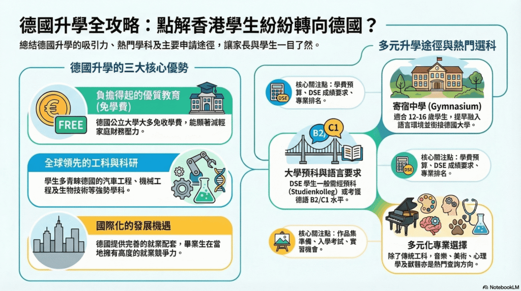 「德國留學」是什麼的體驗 ? —— 2026 德國留學最全面攻略 !